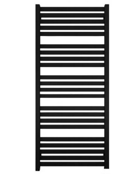 Електрична сушка для рушників Terma Marlin One 78x53 см ліве підключення сталь чорний WWMRN078053KS95E1P