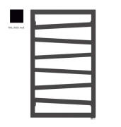 Електрична сушка для рушників Terma ZigZag 83,5x50 см праве підключення E8 Split 300 W чорний матовий WWMRN078053KS95E1P