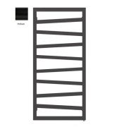 Електрична сушка для рушників Terma ZigZag 107x50 см праве підключення E8 Split 400 W Heban чорний WLZIG107050KIHEE8TS1D