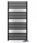 Сушка для рушників водяна Terma Quadrus Slim 118,5х60 см SX Ral 9005 mat чорний матовий WGQUS118060K9M5SX