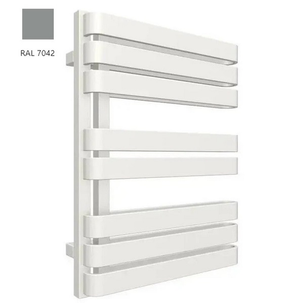 Полотенцесушитель водяной Terma Warp S 65,5х50 см GD Ral 7042 серый WGWAS065050K742GD