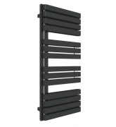 Полотенцесушитель водяной Terma Warp S 111х50 см GD Ral 9005 mat черный матовый WGWAS111050K9M5GD