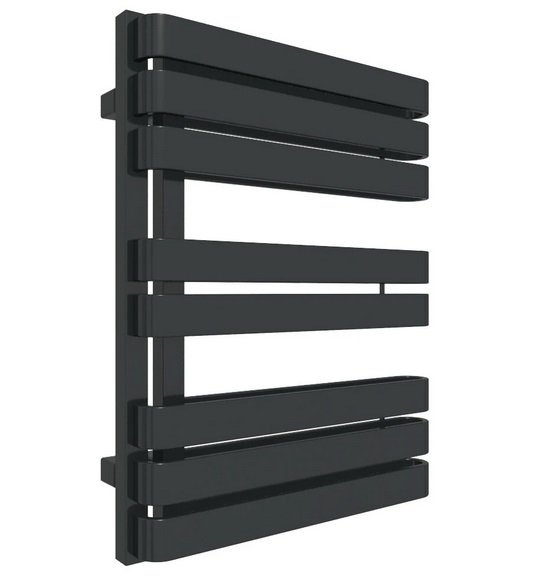 Сушка для рушників водяна Terma Warp S 65,5х50 см GD Ral 9005 mat чорний матовий WGWAS065050K9M5GD