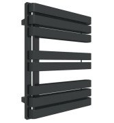 Полотенцесушитель водяной Terma Warp S 65,5х50 см GD Ral 9005 mat черный матовый WGWAS065050K9M5GD