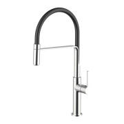 Змішувач для кухні Teorema з висувним виливом хром 17523 11