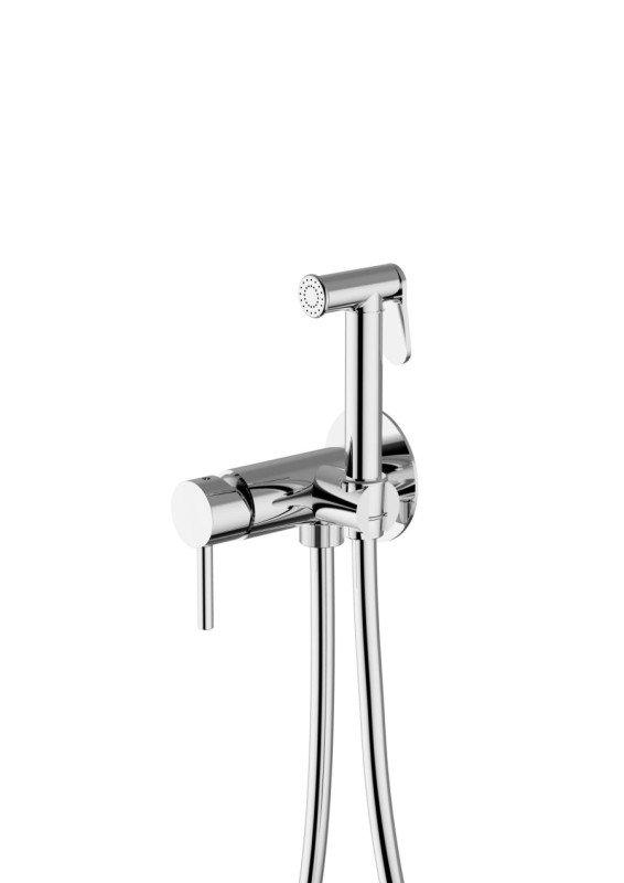 Гигиенический душ со смесителем Teorema Round хром 19263 11