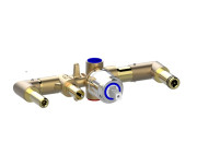 Вбудована частина для настінного одноважільного змішувача для ванни Bossini Z00546000000005