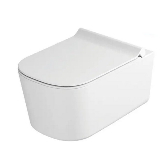 Унитаз подвесной Galassia MEG11 PRO 35х55 см керамика белый матовый 5486MT