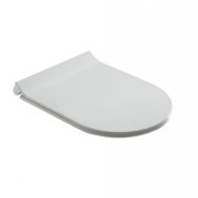 Сиденье с крышкой для унитаза Galassia MEG11 PRO Extra Slim Soft-Close белый матовый 5478MT