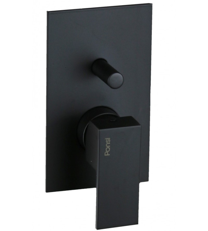 Змішувач для душу Ponsi Italia R чорний матовий BTITRKIN04