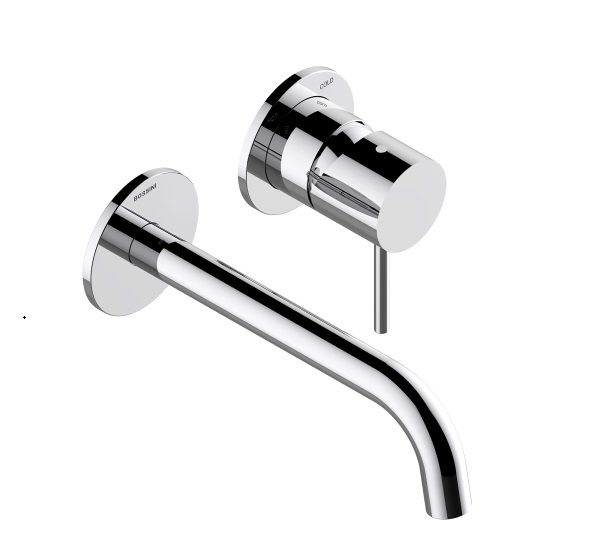 Смеситель для раковины Bossini Apice встраиваемый настенный хром Z00730000030005