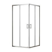 Душовий куточок Ravak Domospa SLRV2-90 90х90 см профіль полірований алюміній скло transparent RKUC500028