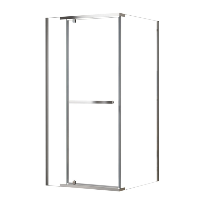 Душевой уголок Ravak Domospa ESDPS-90/90 90х90 см профиль полированный алюминий стекло transparent RKUC500018