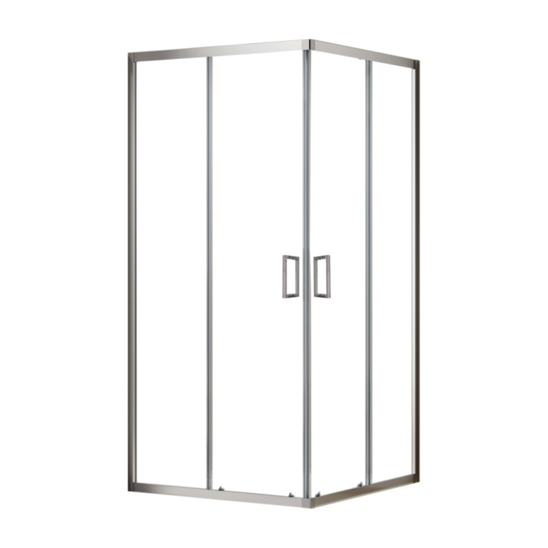 Душовий куточок Ravak Domospa SLRV2-90 90х90 см профіль полірований алюміній скло transparent RKUC500028