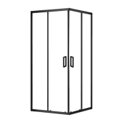 Душевой уголок Ravak Domospa SLRV2-90 90х90 см профиль черный матовый стекло transparent RKUC500029