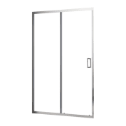 Душові двері Ravak Domospa SLDP2-120 розсувна профіль полірований алюміній скло transparent RKUC500031