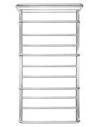 Водяной полотенцесушитель Mario Inox Люксор 1170х630/600 с полкой нержавеющая сталь хром 4820258987122