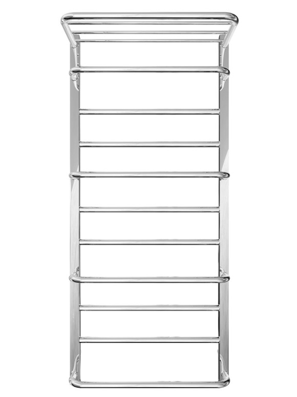 Водяна сушка для рушників Mario Inox Люксор 1170х530/500 з полицею нержавіюча сталь хром 4820258987115