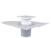 Сливной трап для душа Styron с решеткой 147х147 мм нержавеющая сталь STY-600-112-52