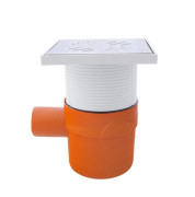 Сливной трап для душа Styron с решеткой 147х147 мм STY-5051