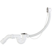 Злив з переливом для ванни Styron з ланцюжком хром STY-536