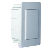 Сифон для кондиціонера прихованого монтажу Styron пластик білий STY-300-KLE+MD