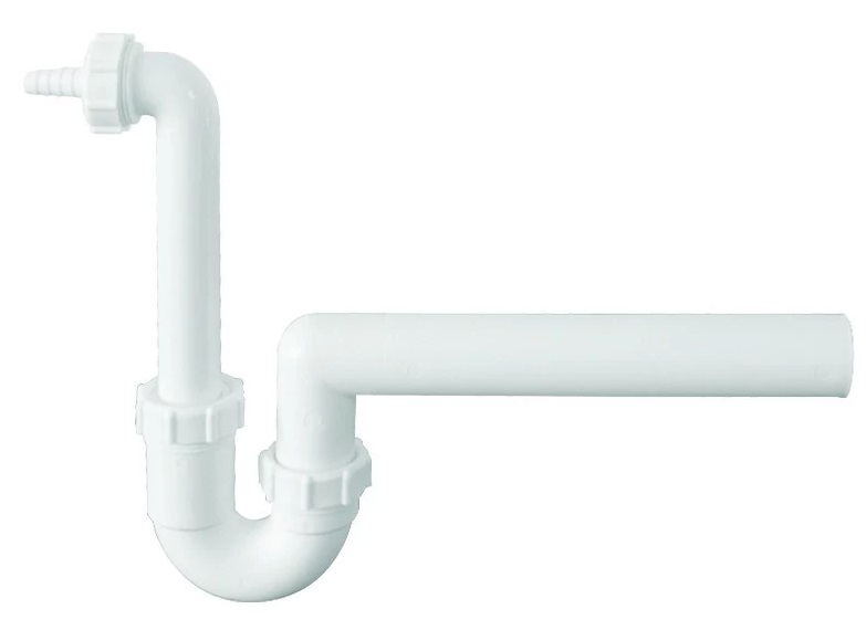 Сифон для кондиционера Styron пластик белый STY-300