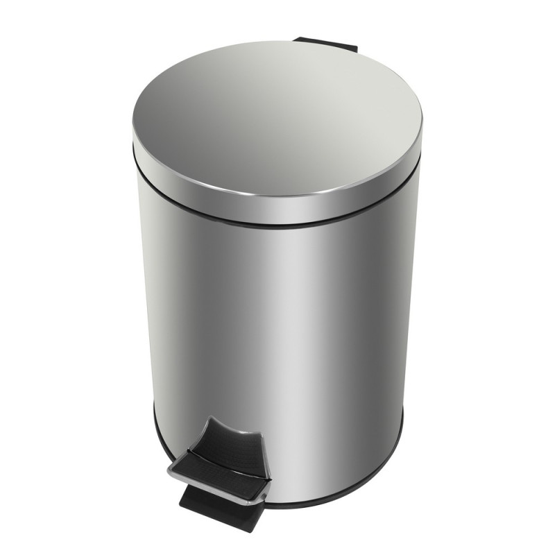 Відро для сміття Kroner KRM Rizze-ACE411 3 л метал/пластик хром CV027998