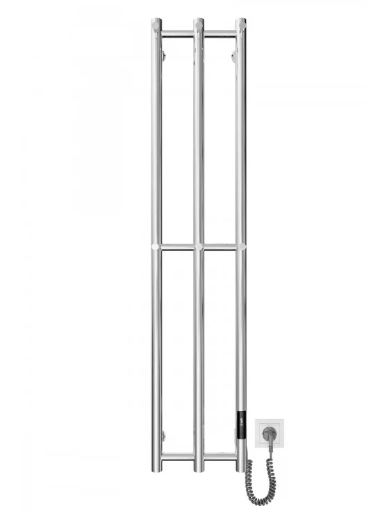 Электрический полотенцесушитель Mario e-INOX Соле 1170х250 TR 2.0 K нержавеющая сталь хром 4820258986699