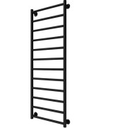 Водяной полотенцесушитель Mario Inox Флет 1170x430/400 нержавеющая сталь черный мат 4820258989126