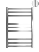 Водяна сушка для рушників Mario Inox Чикаго 770х530/500 нержавіюча сталь сатин 4820258989171