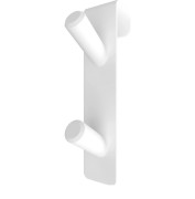 Крючок двойной навесной для полотенцесушителя Mario Hygge Family HF белый матовый 4820258984923