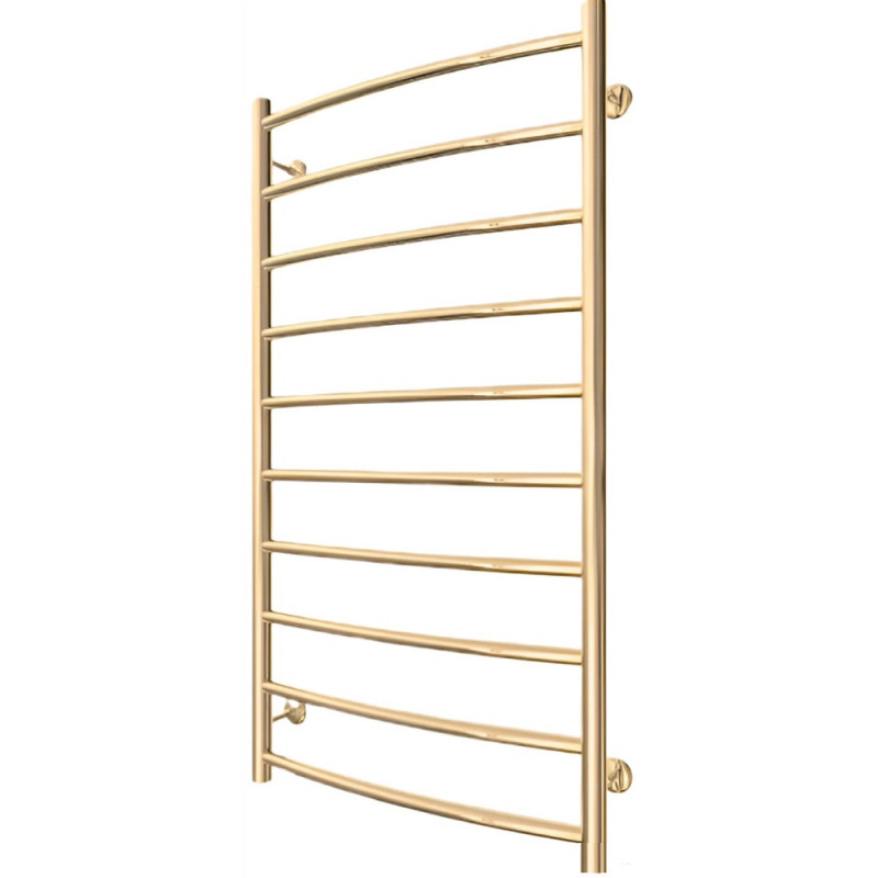 Водяной полотенцесушитель Mario Inox Классик 970х530/500 нержавеющая сталь золото 4820258988914