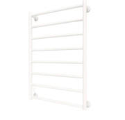 Водяна сушка для рушників Mario Inox Флет 770х530/500 нержавіюча сталь білий мат 4820258989089