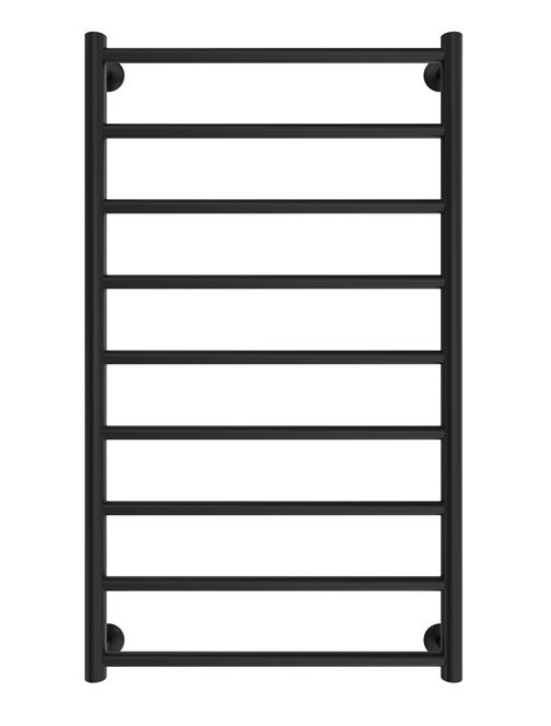 Водяной полотенцесушитель Mario Inox Флет 970х530/500 нержавеющая сталь черный мат 4820258989119