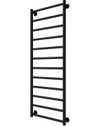 Водяна сушка для рушників Mario Inox Флет 1170x430/400 нержавіюча сталь чорний мат 4820258989126