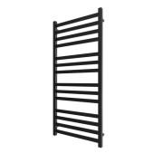 Водяна сушка для рушників Mario Inox Чикаго 1170х530/500 нержавіюча сталь чорний мат 4820258989225