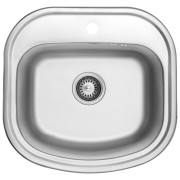 Мойка для кухни Kroner KRP Satin-4749080180 49х47 см нержавеющая сталь CV022758