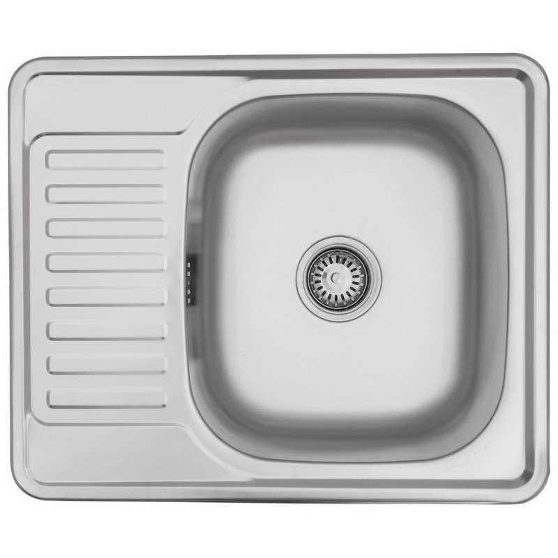 Мийка для кухні Kroner KRP Satin-584808180 58х48 см нержавіюча сталь CV022777