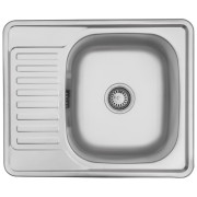 Мийка для кухні Kroner KRP Satin-584808180 58х48 см нержавіюча сталь CV022777