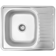 Мойка для кухни Kroner KRP Dekor-584808180 58х48 см нержавеющая сталь CV022776