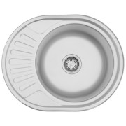 Мойка для кухни Kroner KRP Satin-57406180 57х45 см нержавеющая сталь CV022773