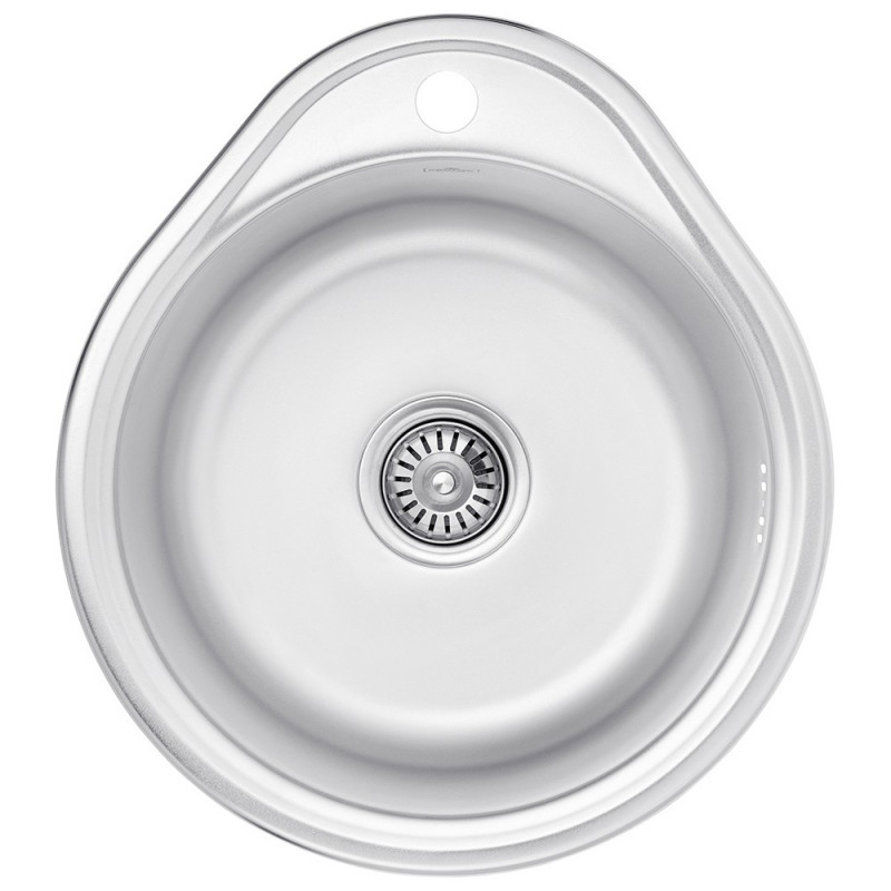 Мойка для кухни Kroner KRP Satin-484308180 43х48 см нержавеющая сталь CV022757