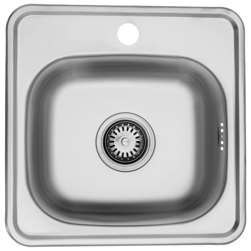 Мойка для кухни Kroner KRP Satin-383806160 38х38 см нержавеющая сталь CV022756
