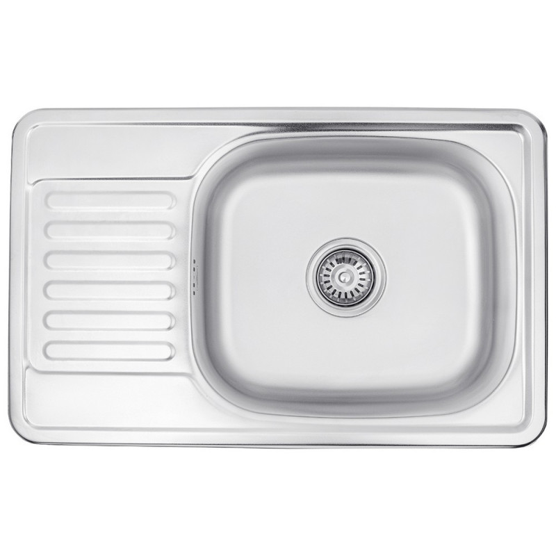 Мойка для кухни Kroner KRP Satin-664208180 66х42 см нержавеющая сталь CV025281