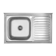 Мойка для кухни Kroner KRP Satin-5080L08180 80х50 см крыло справа нержавеющая сталь CV022820