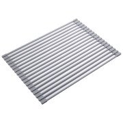 Сушилка для посуды Kroner KRP Matte-GRA4331-1 нержавеющая сталь/силикон серый CV028241