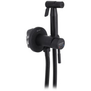 Гигиенический душ со смесителем Kroner KRP Edelstahl Klassisch-SCH053 нержавеющая сталь черный CV029967