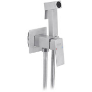 Гигиенический душ со смесителем Kroner KRP Edelstahl Kubus-ESG053 нержавеющая сталь CV029968