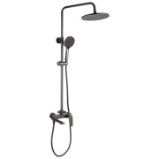 Душова стійка для ванни Kroner KRP Graz-GRP063 із змішувачем графіт CV031333